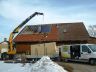 Installation der Solaranlage 2007